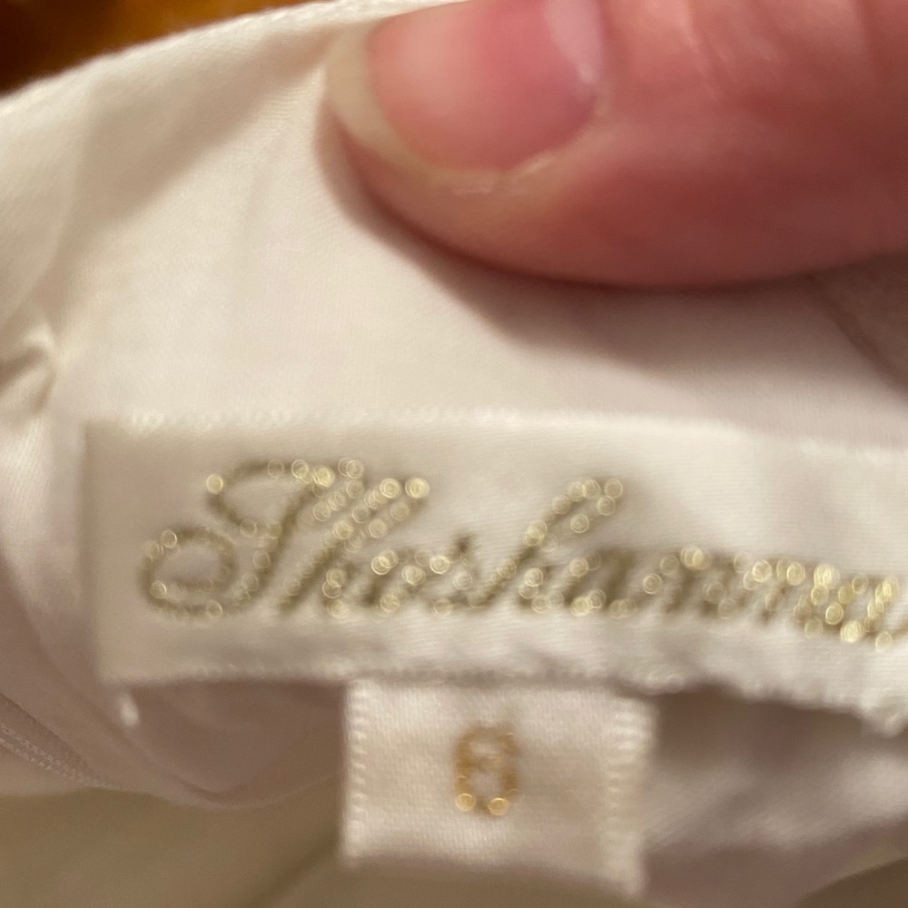 White Shoshana Dress - cotton Sz 6